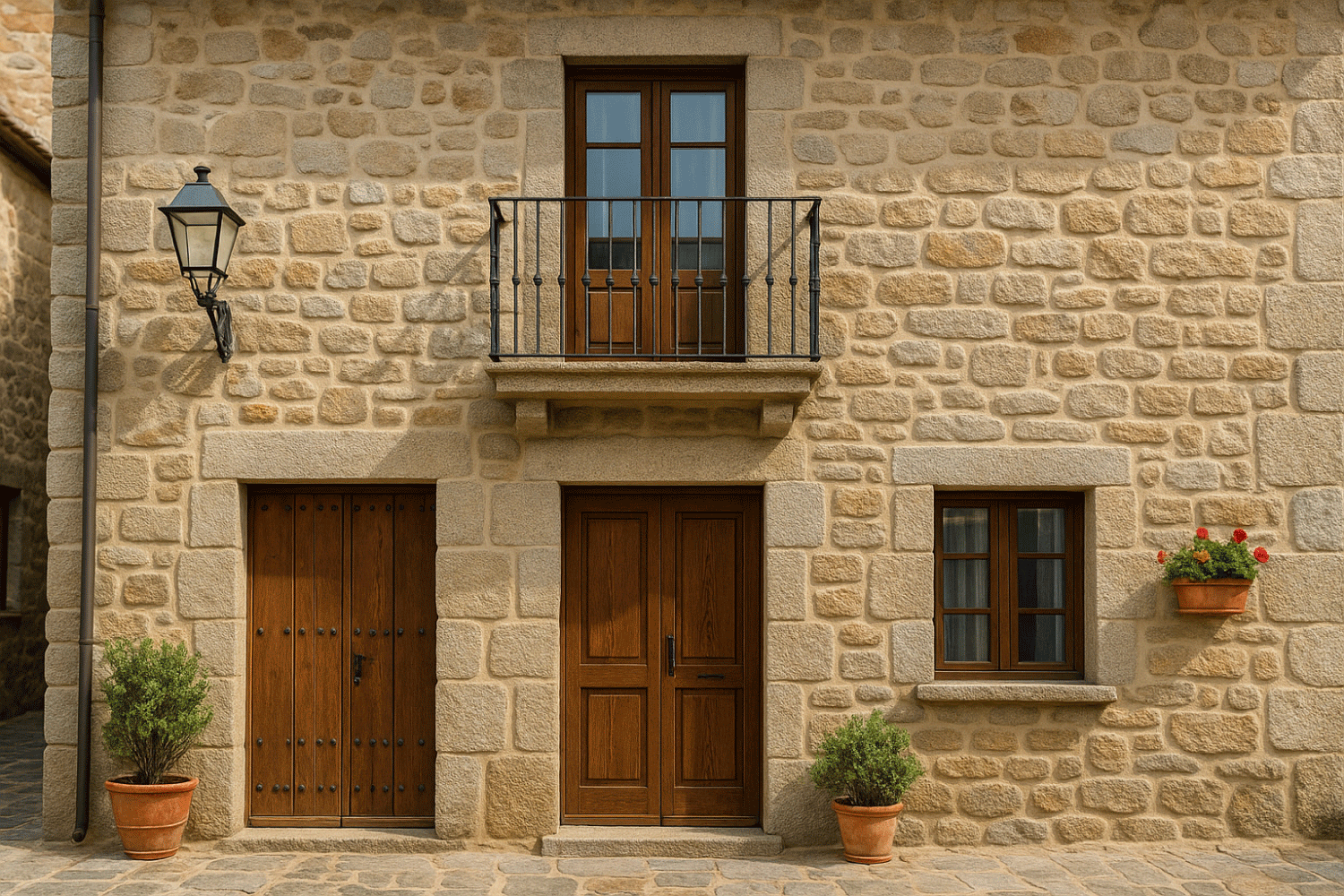 Vivienda de piedra en Ávila
